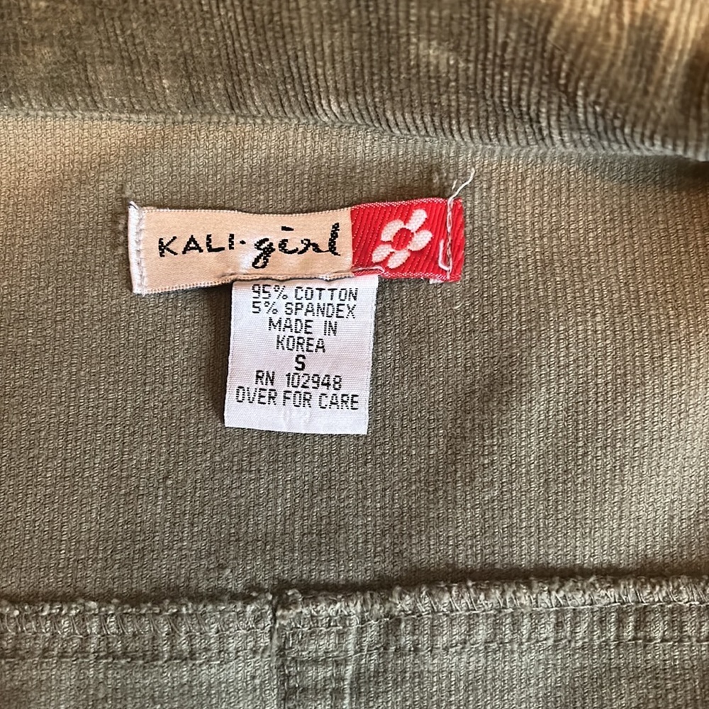 A ribbed corduroy blazer.